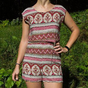 UO Staring at Stars Boho Romper